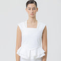 Tia Camila Peplum Blanco image 0