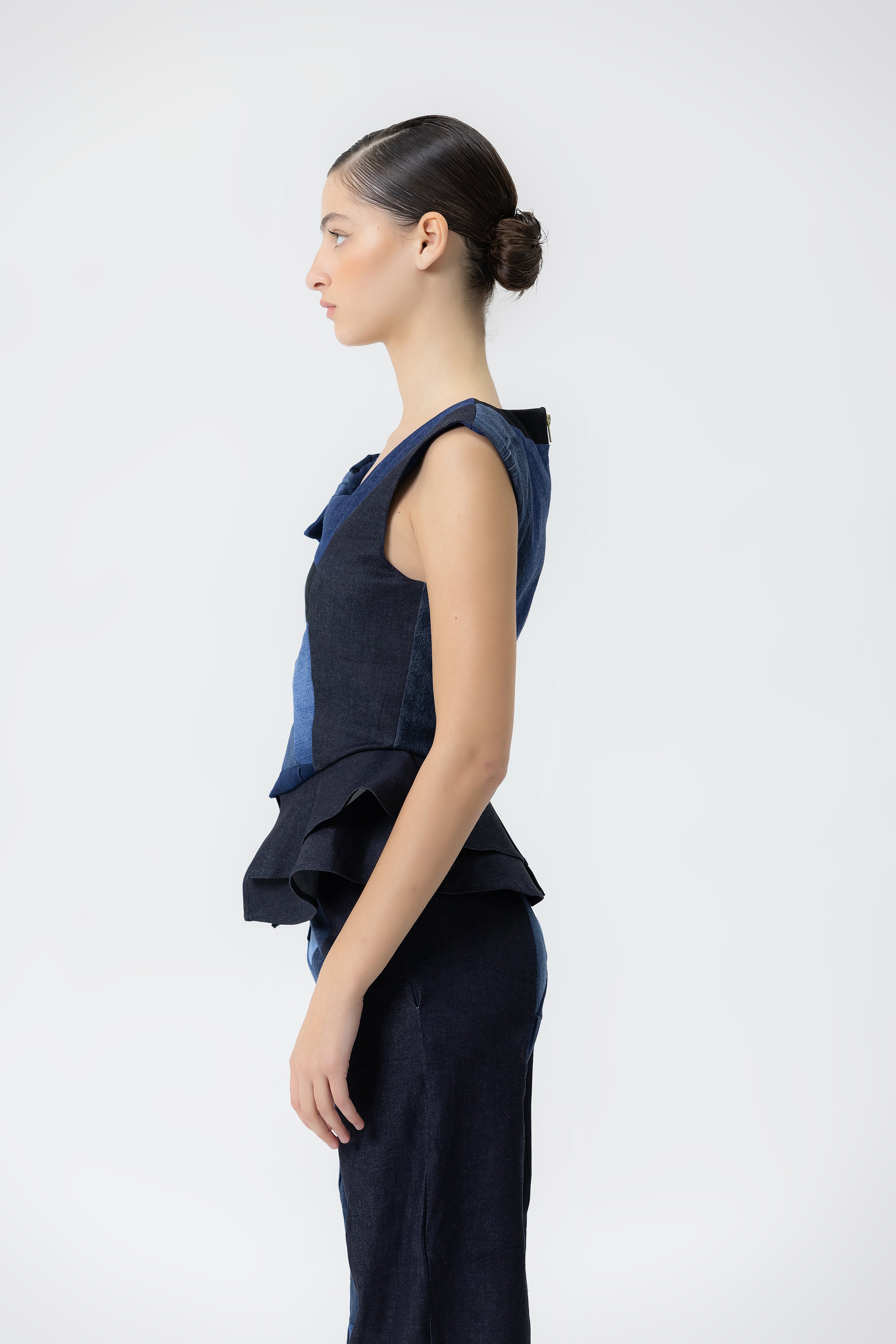 Tía Camila Peplum Top