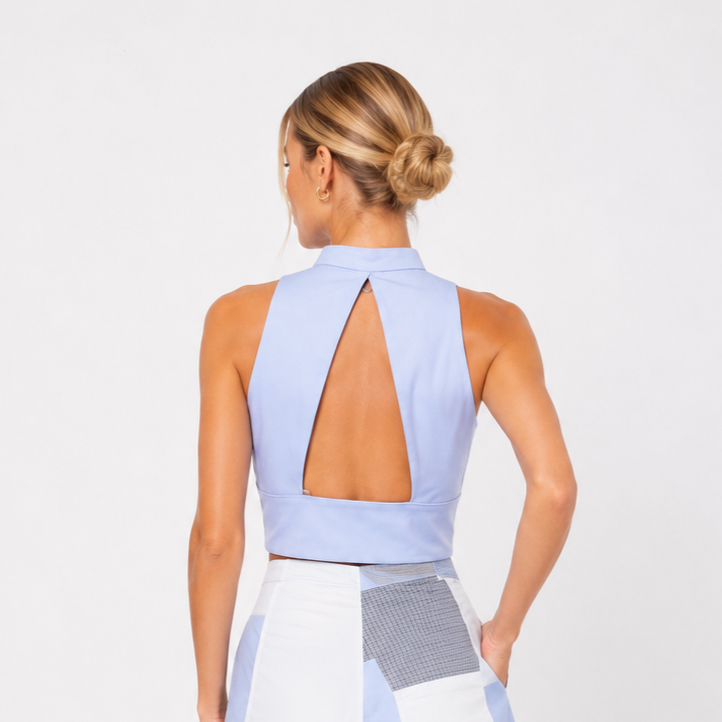 Shirting Crop Top