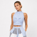 Shirting Crop Top